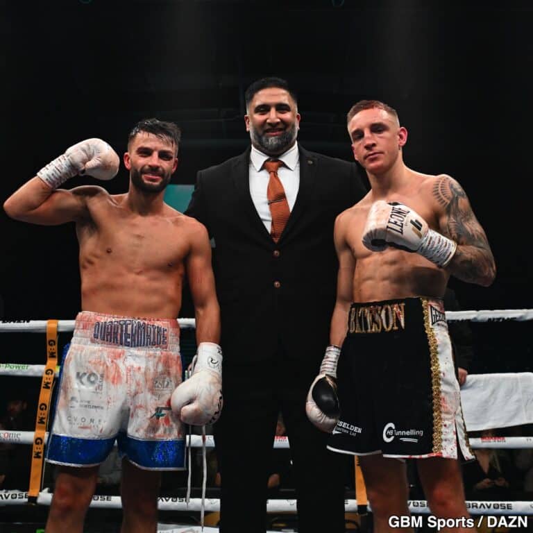 Quartermaine vs. Bateson: British Boxing's Title Fight Ends in Shocking Second-Round Stoppage