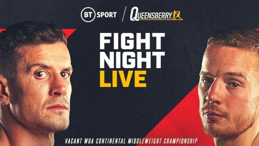 Bt sport fight discount night live stream