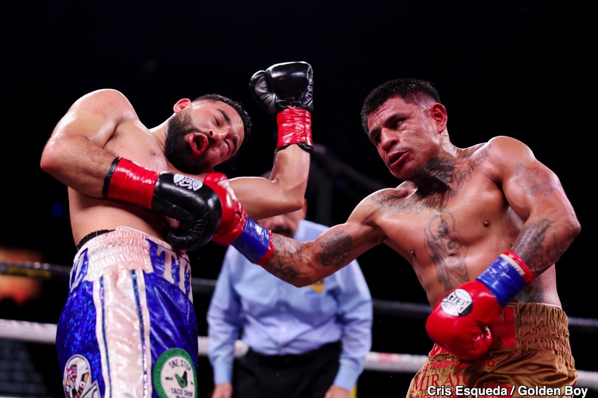 Tito Sanchez remains unbeaten, defeats Santibañes - Boxing Results