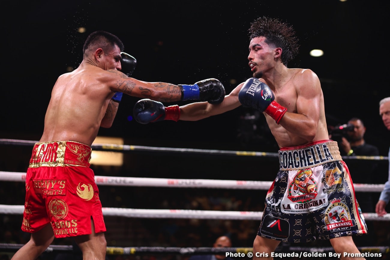 Walter Santibanes Upsets Manuel Gucci Manny Flores Boxing Results