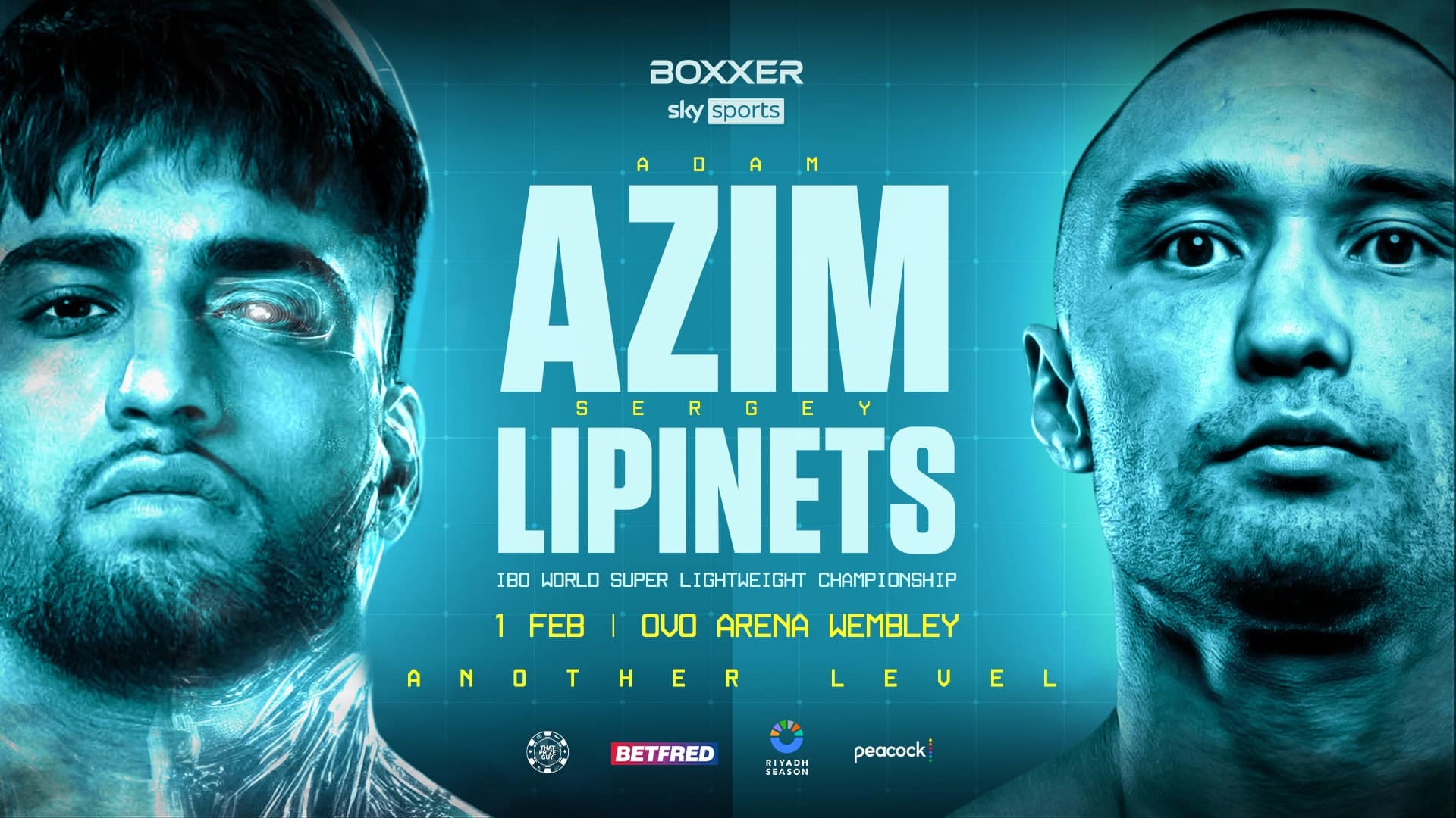 Adam Azim vs. Lipinets LIVE on Peacock This Saturday