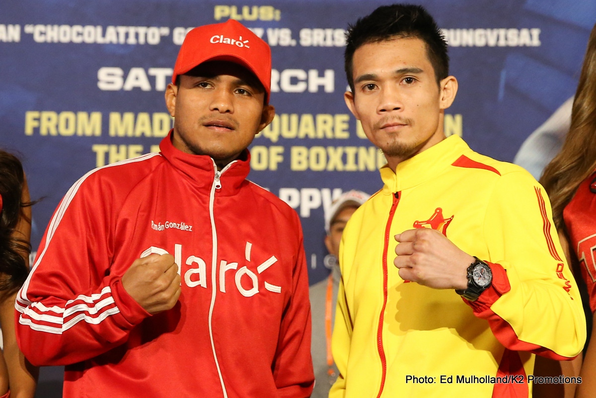 Chocolatito, Cuadras Undercard New York City Press Conference