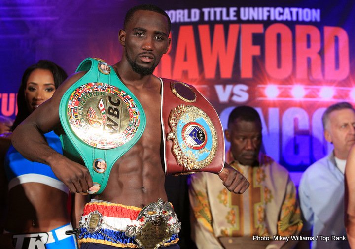 Win or lose tonight, will Terence Crawford move up to welterweight next?