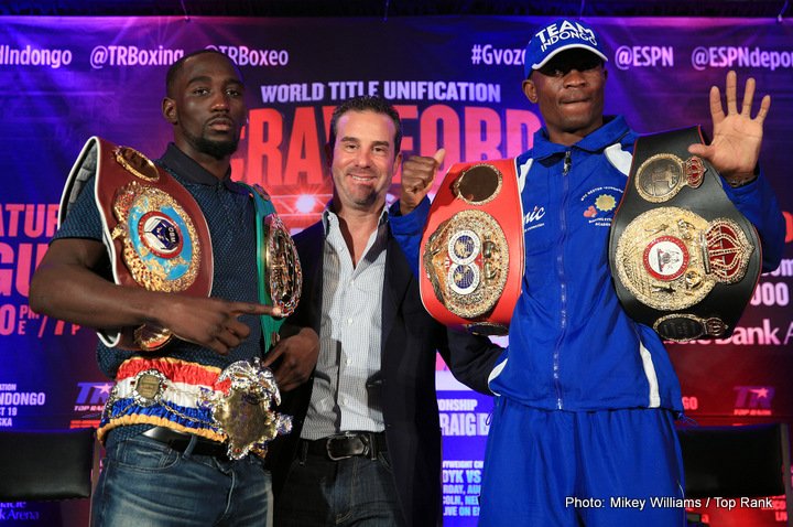 Is Terence Crawford the pound-for-pound best today if he beats Julius Indongo?