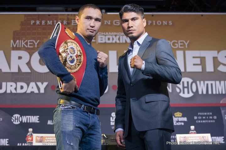 Garcia vs Lipinets rescheduled for March 10