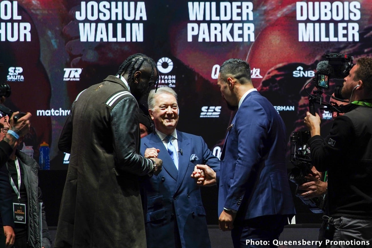 Wilder Vs. Joshua WBC Final Eliminator For FuryUsyk Winner Very