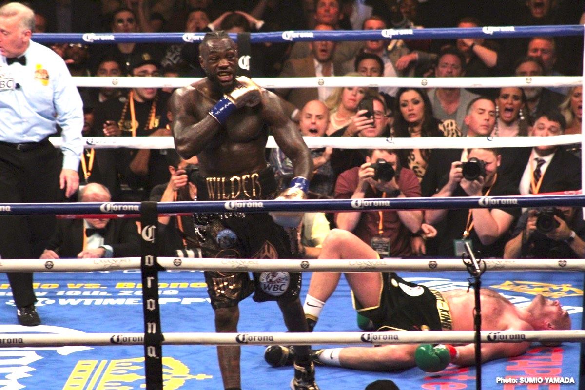 Bob Arum says Deontay Wilder could cause Tyson Fury problems with his one-punch power