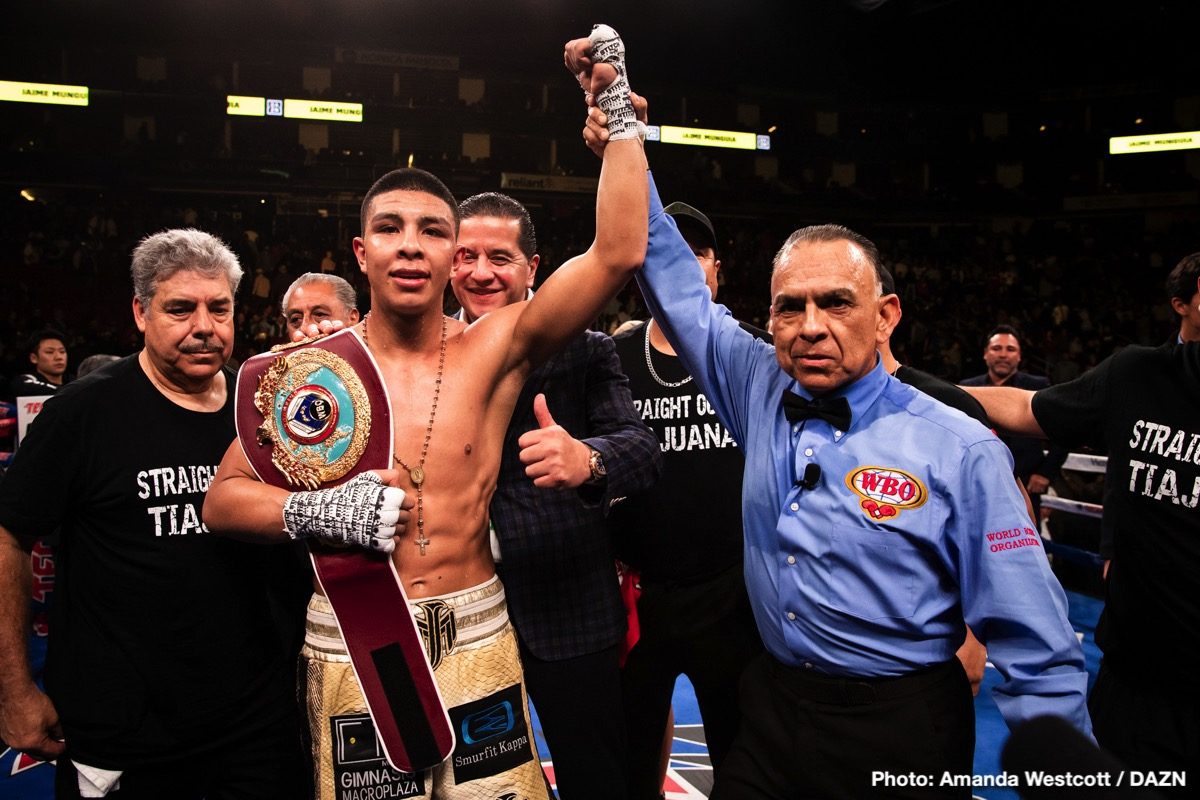 Results: Jaime Munguia Defeats Takeshi Inoue - Latest Boxing News