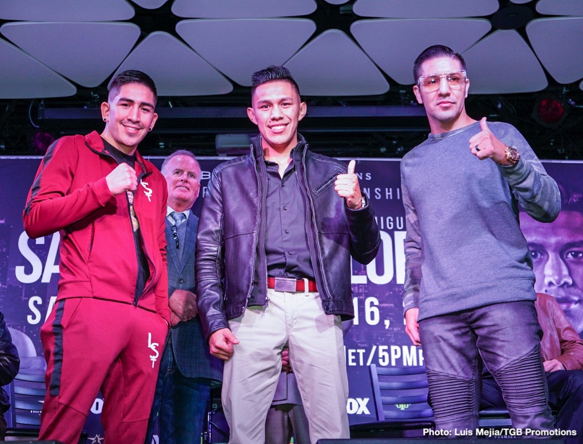 Leo Santa Cruz vs. Miguel Flores, Plus John Molina Jr. quotes