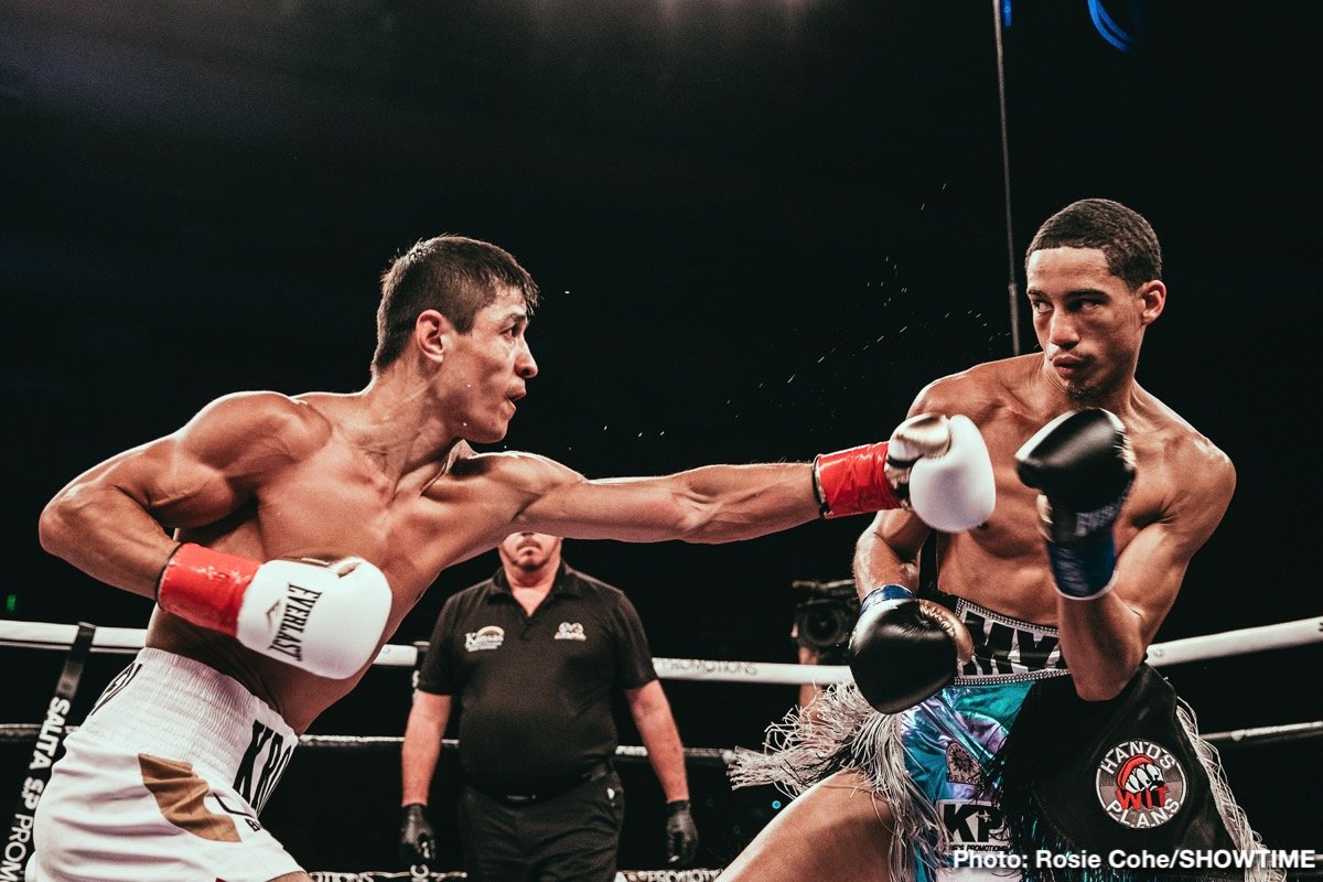 RESULTS: Shohjahon Ergashev Outlasts Mykal Fox In Unanimous Decision Win