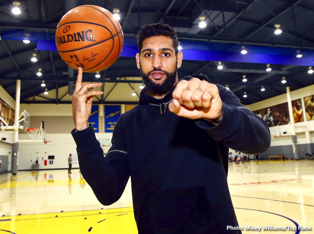 Photos: Khan meets the Warriors - Crawford vs. Khan at MSG on April 20