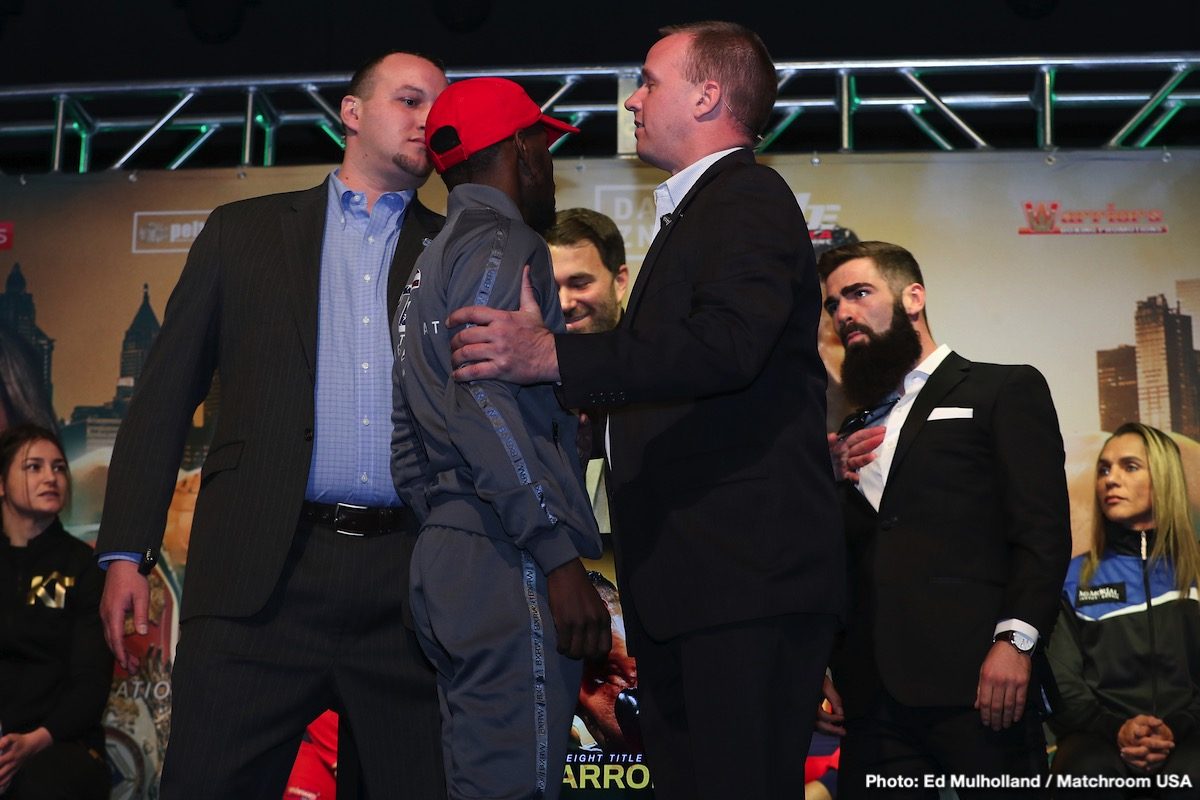 Boxing: Farmer vs Carroll Final Press Conference