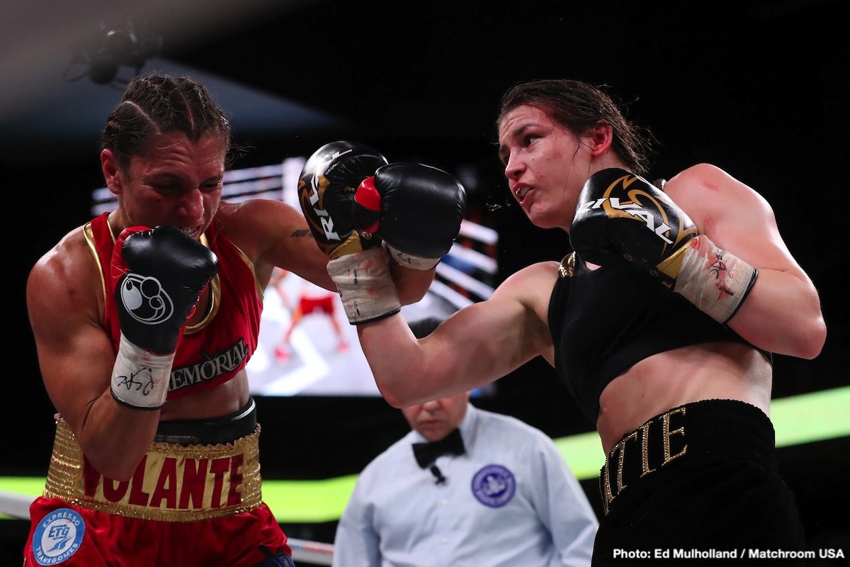 Boxing: Katie Taylor vs Rose Volante