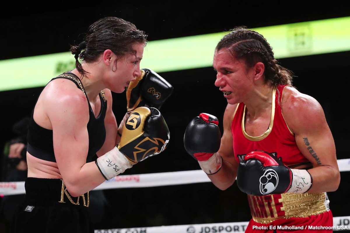 Boxing: Katie Taylor vs Rose Volante