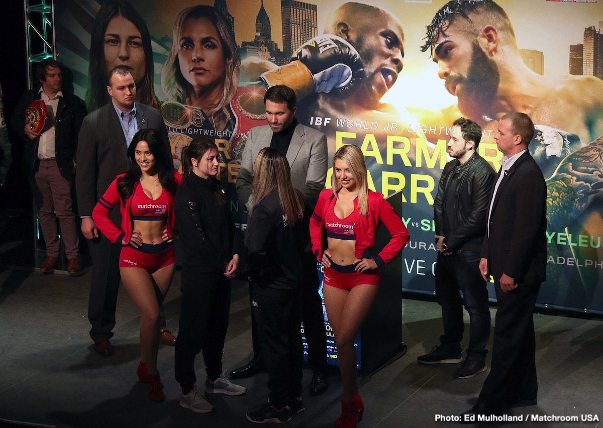 Boxing: Farmer vs Carroll Press Conference