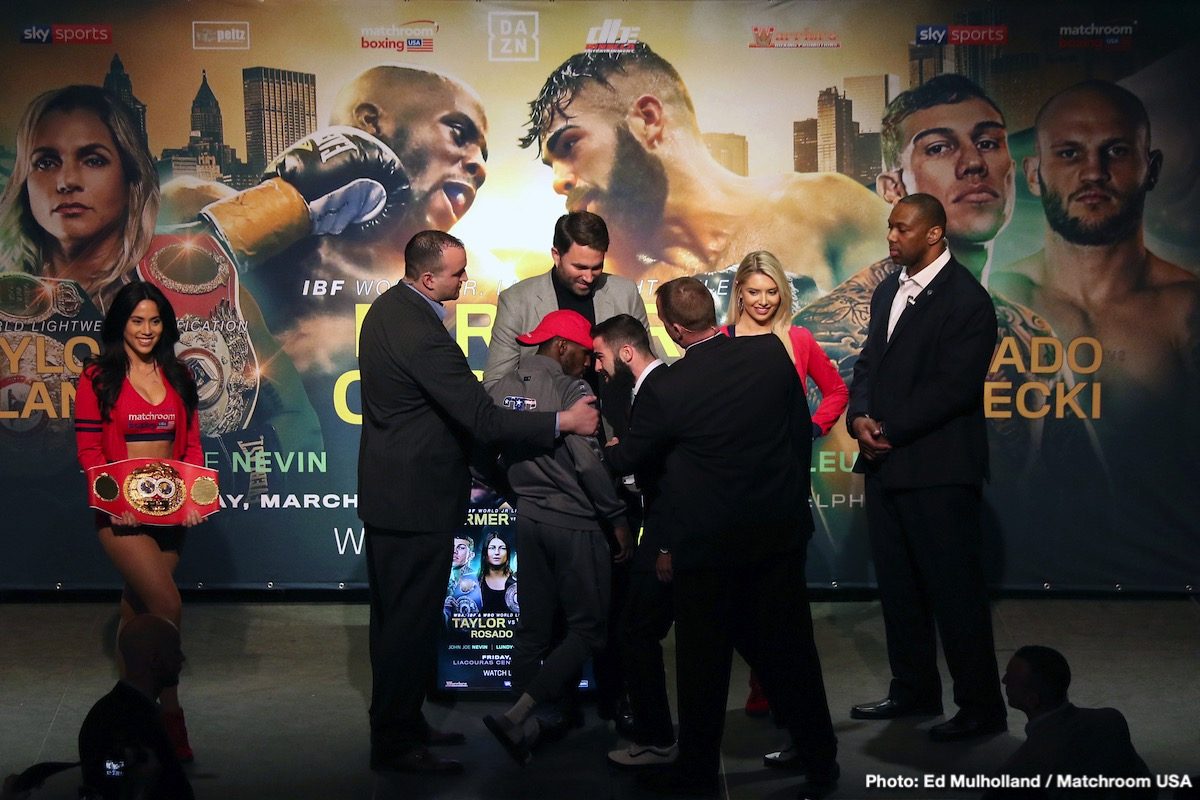 Boxing: Farmer vs Carroll Press Conference