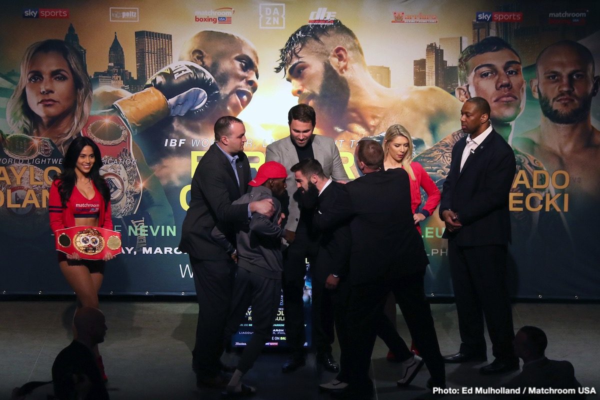 Boxing: Farmer vs Carroll Press Conference