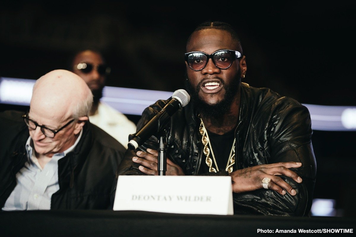 Wilder On Breazeale: You Talk About Me Killing The Guy? If It Happens, It Happens