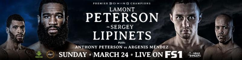 Peterson vs lipinets fight results today show