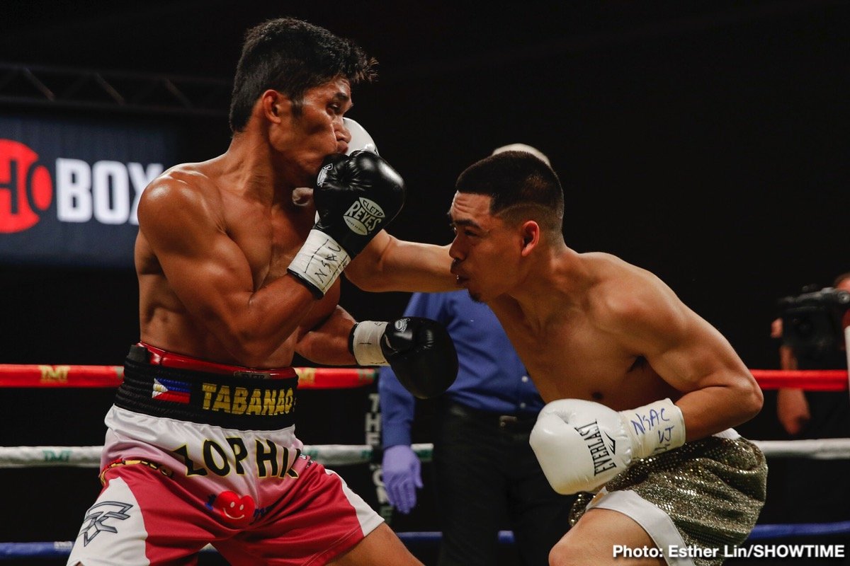 RESULTS: Angelo Leo Defeats Neil John Tabanao On SHOBOX - Latest Boxing ...