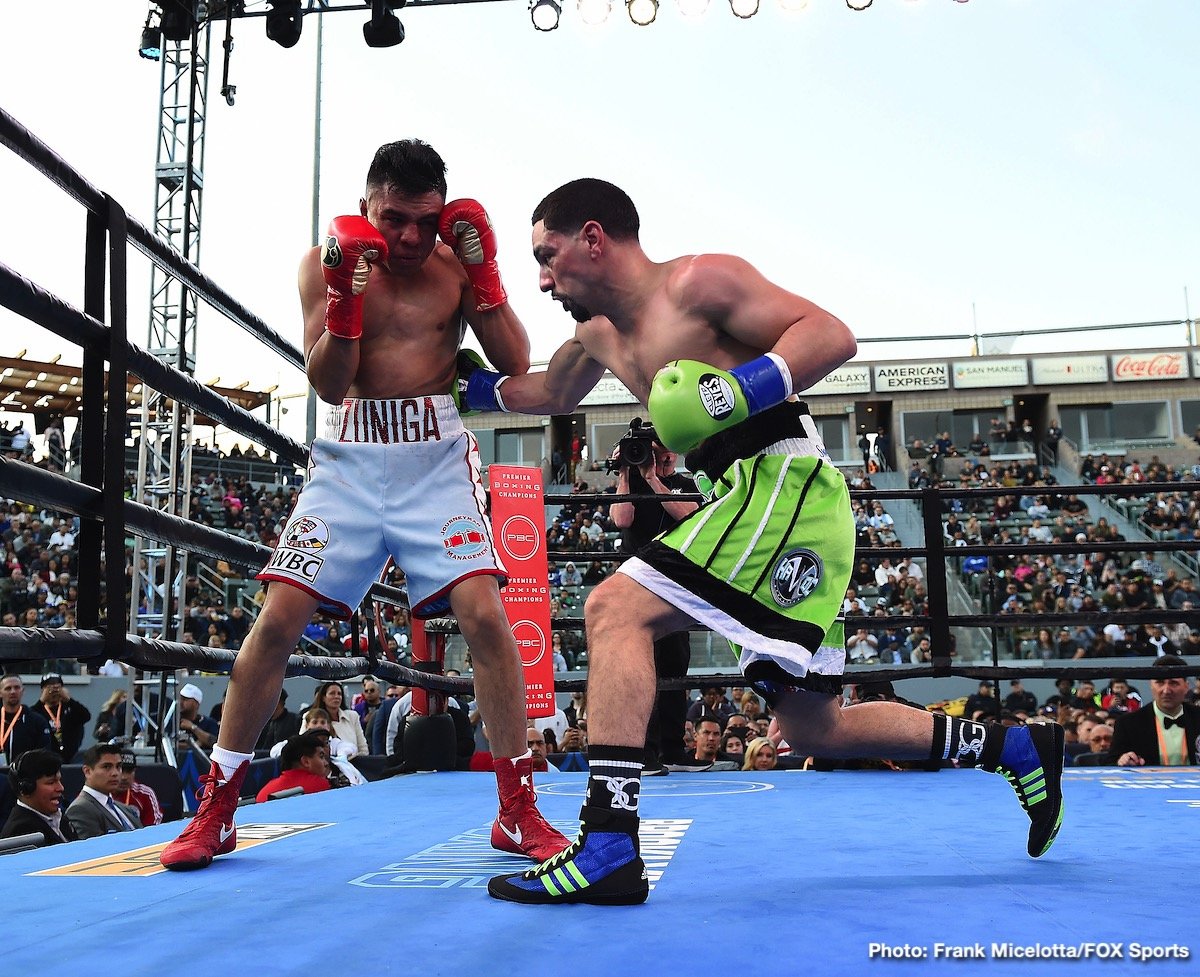 Photos: Danny Garcia Delivers Dominant Performance; Ruiz Stops Dimitrenko