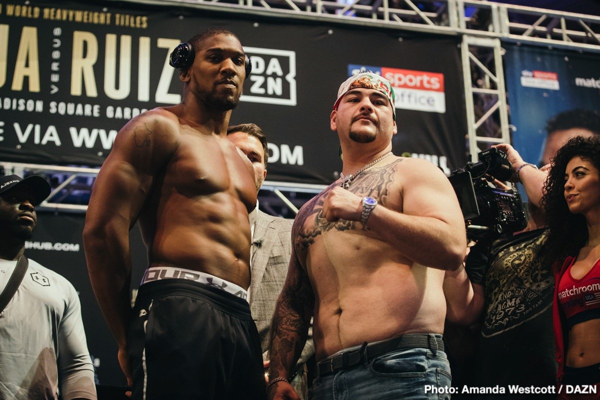 The Anthony Joshua Experience comes to America: Joshua vs Ruiz