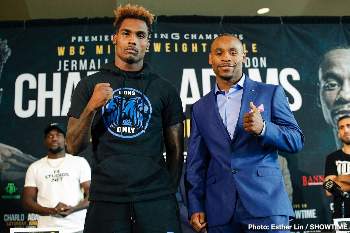 Jermall Charlo and Brandon Adams final press conference quotes - Charlo vs Adams