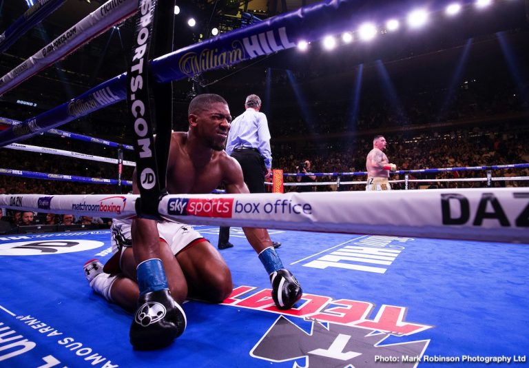 Dillian Whyte On Anthony Joshua: He Doesn't Strike Me As Someone Who Loves To Fight