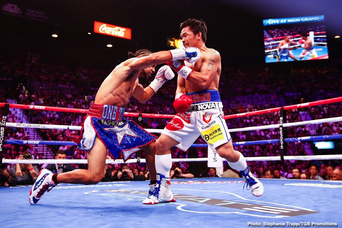 Bob Arum believes Pacquiao vs. Crawford can happen