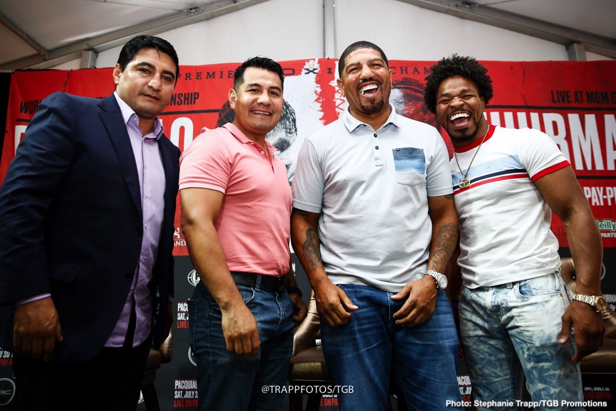 Boxing Legends Predict Manny Pacquiao vs Keith Thurman