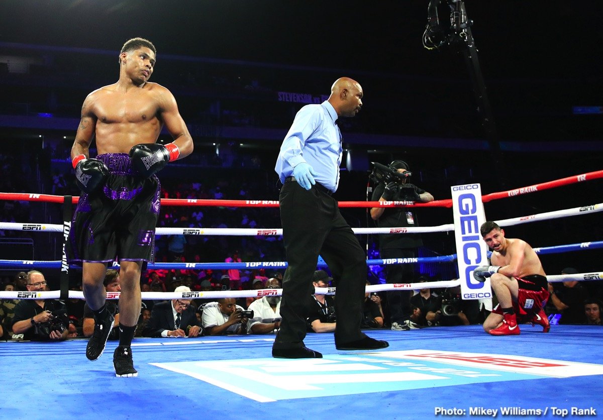 RESULTS: Shakur Stevenson beats Alberto Guevara