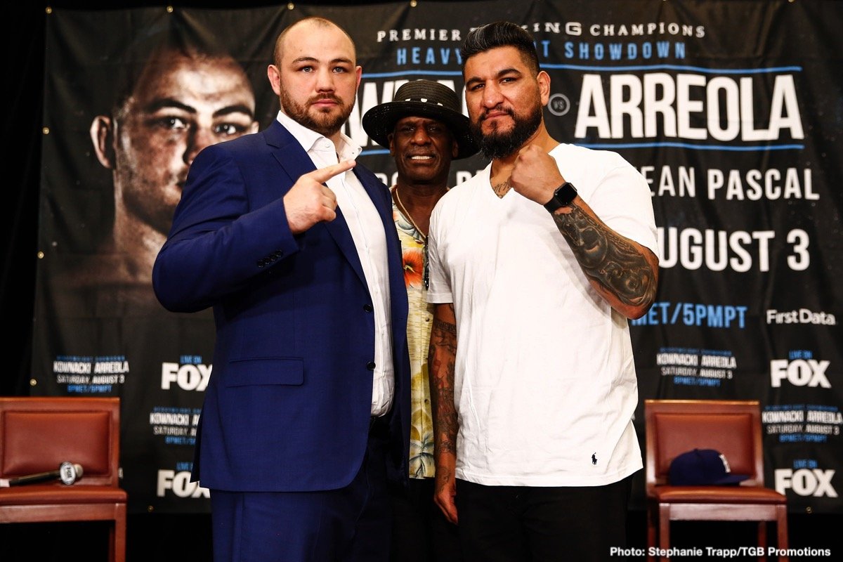 Kownacki, Arreola final press conference quotes & videos