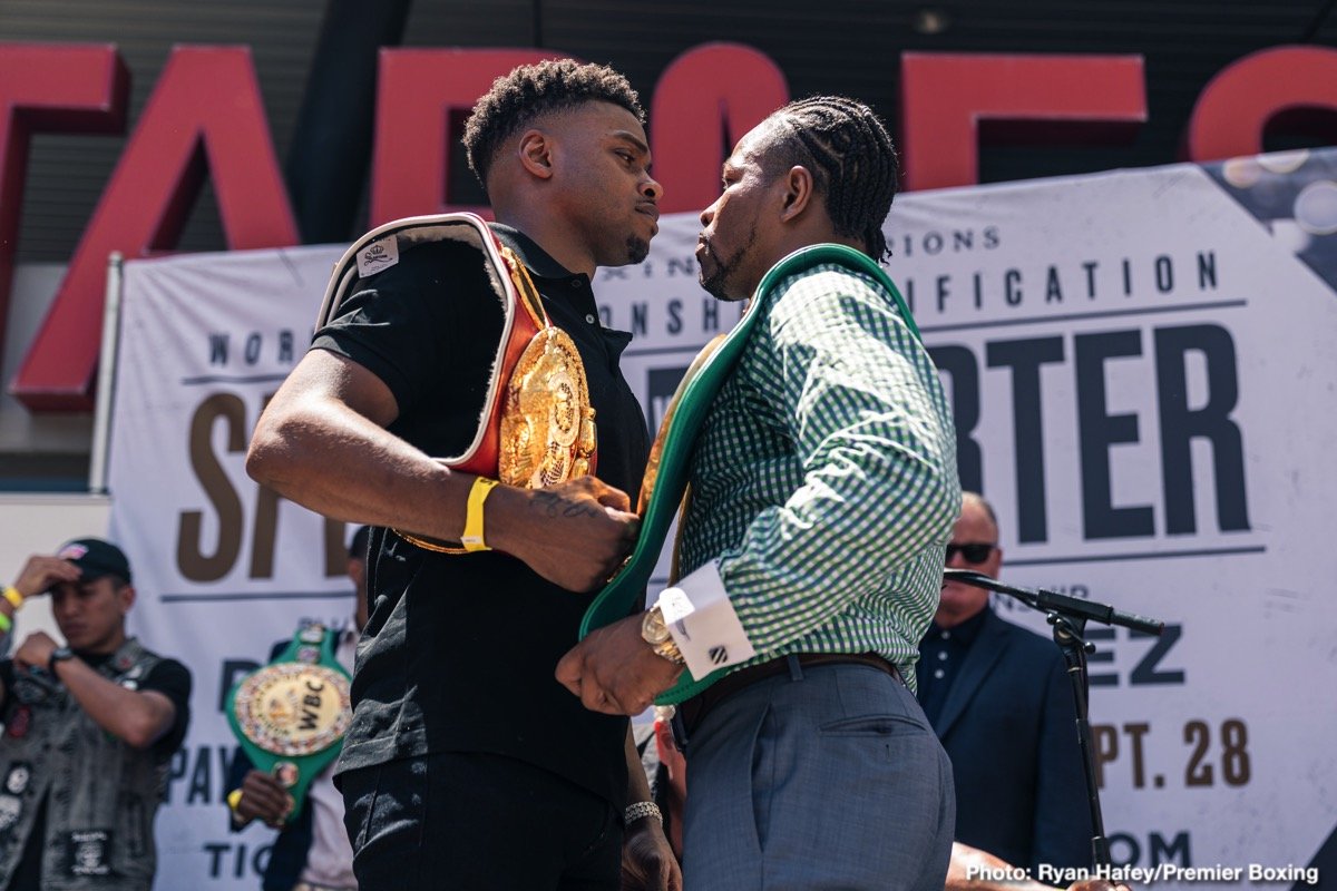 Errol Spence vs. Shawn Porter Los Angeles press conference quotes