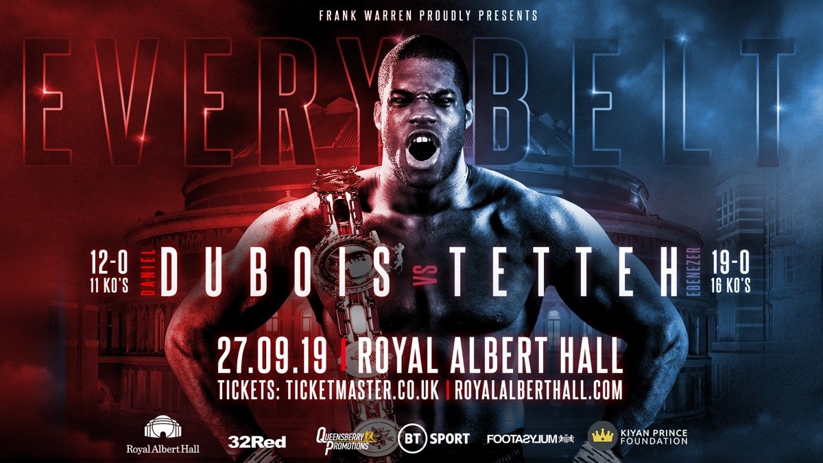 LIVE On ESPN+: Daniel Dubois vs Tetteh this Friday