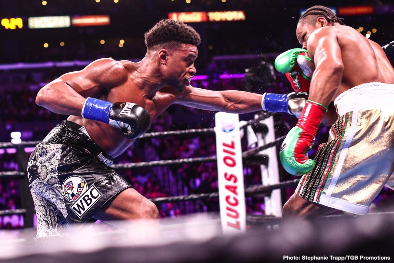 Errol Spence faces Danny Garcia on November 21 on Fox PPV