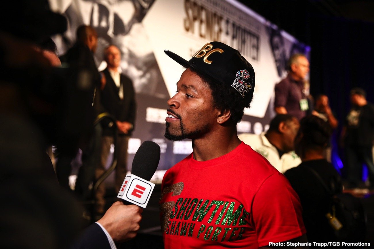 FOX PBC Fight Night: Shawn Porter, Formella, Fundora & Gallimore Presser Quotes