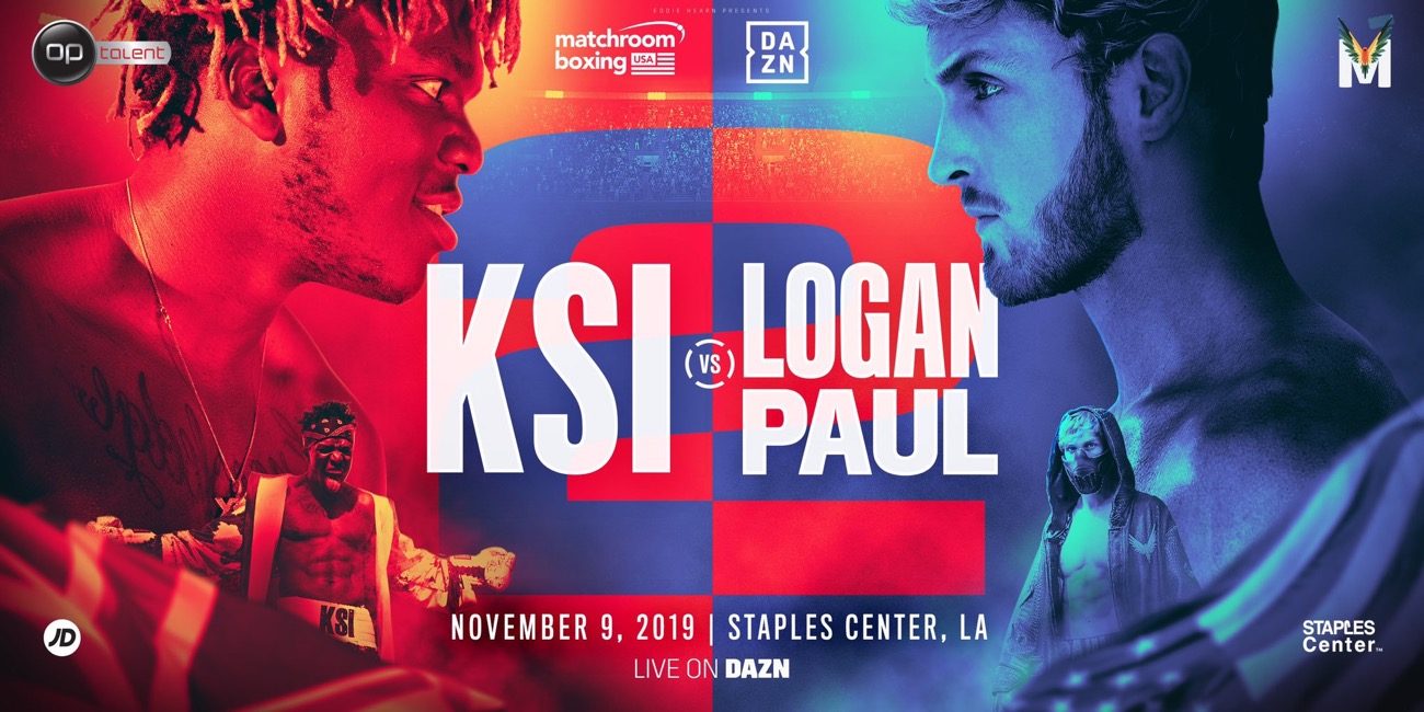 KSI vs. Logan Paul II - November 9, 2019 - BoxRec