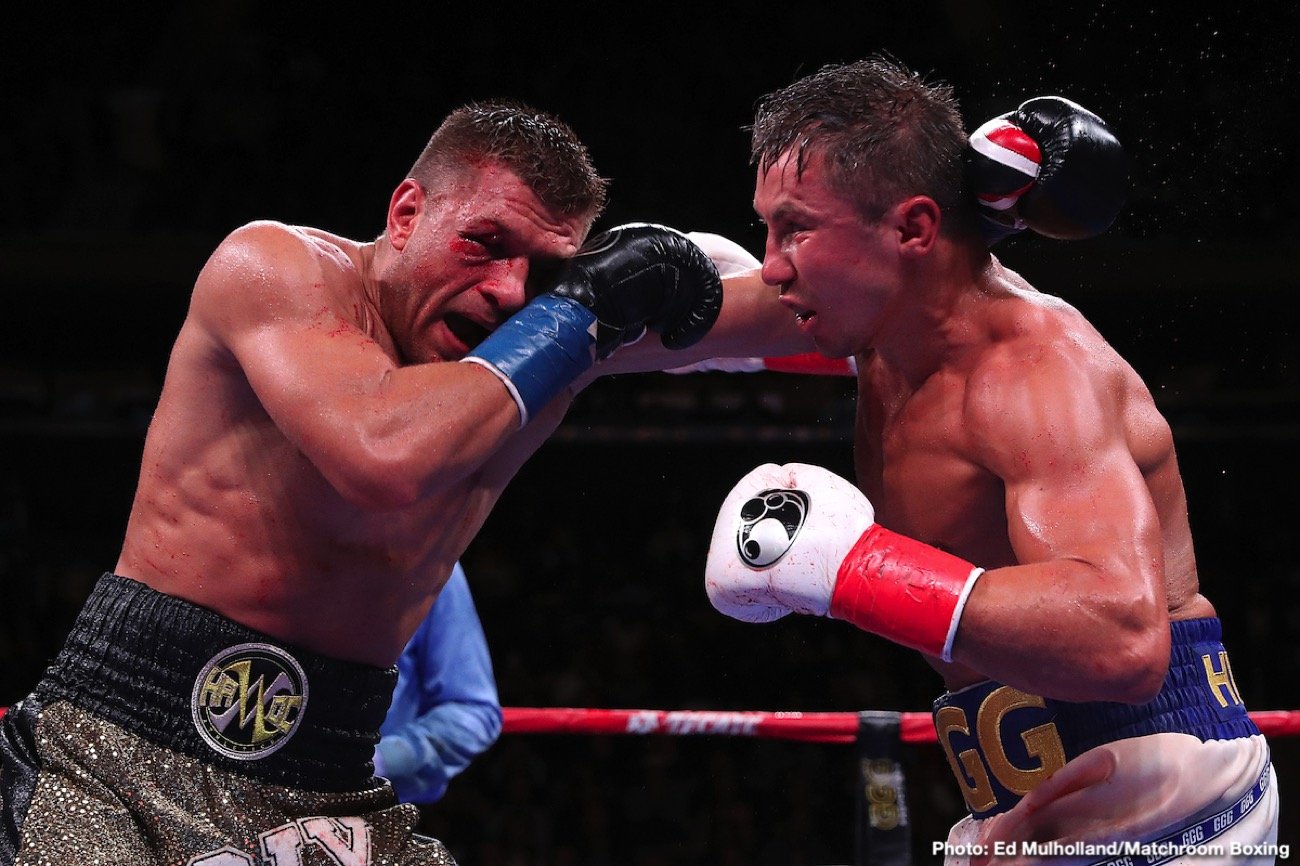 Golovkin was BADLY ill reveals Eddie Hearn