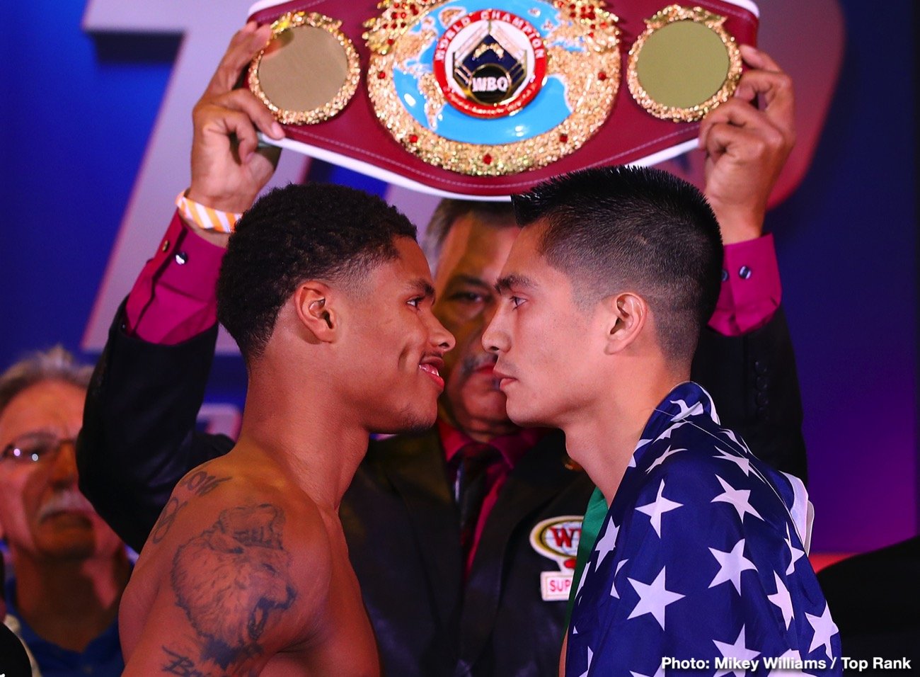 Shakur Stevenson- Gonzalez ESPN+ Weights & Quotes