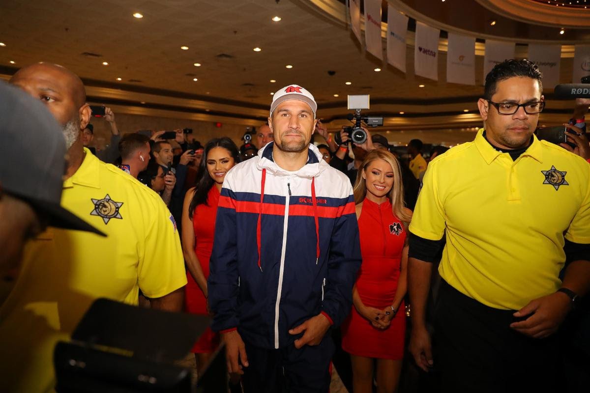 Canelo vs. Kovalev grand arrivals in Las Vegas