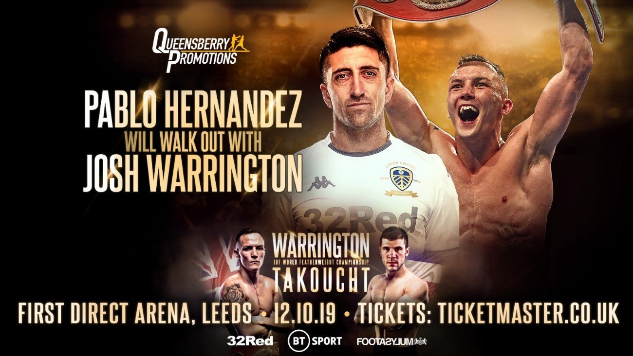 Josh Warrington and Sofiane Takoucht final quotes for Sat.