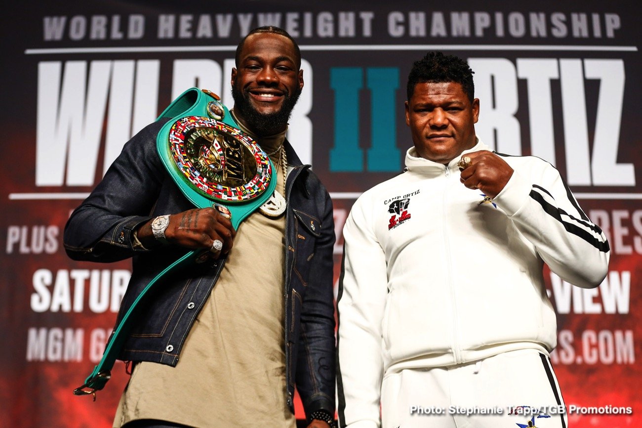 Wilder-Ortiz 2 & Santa Cruz-Flores final press conference quotes