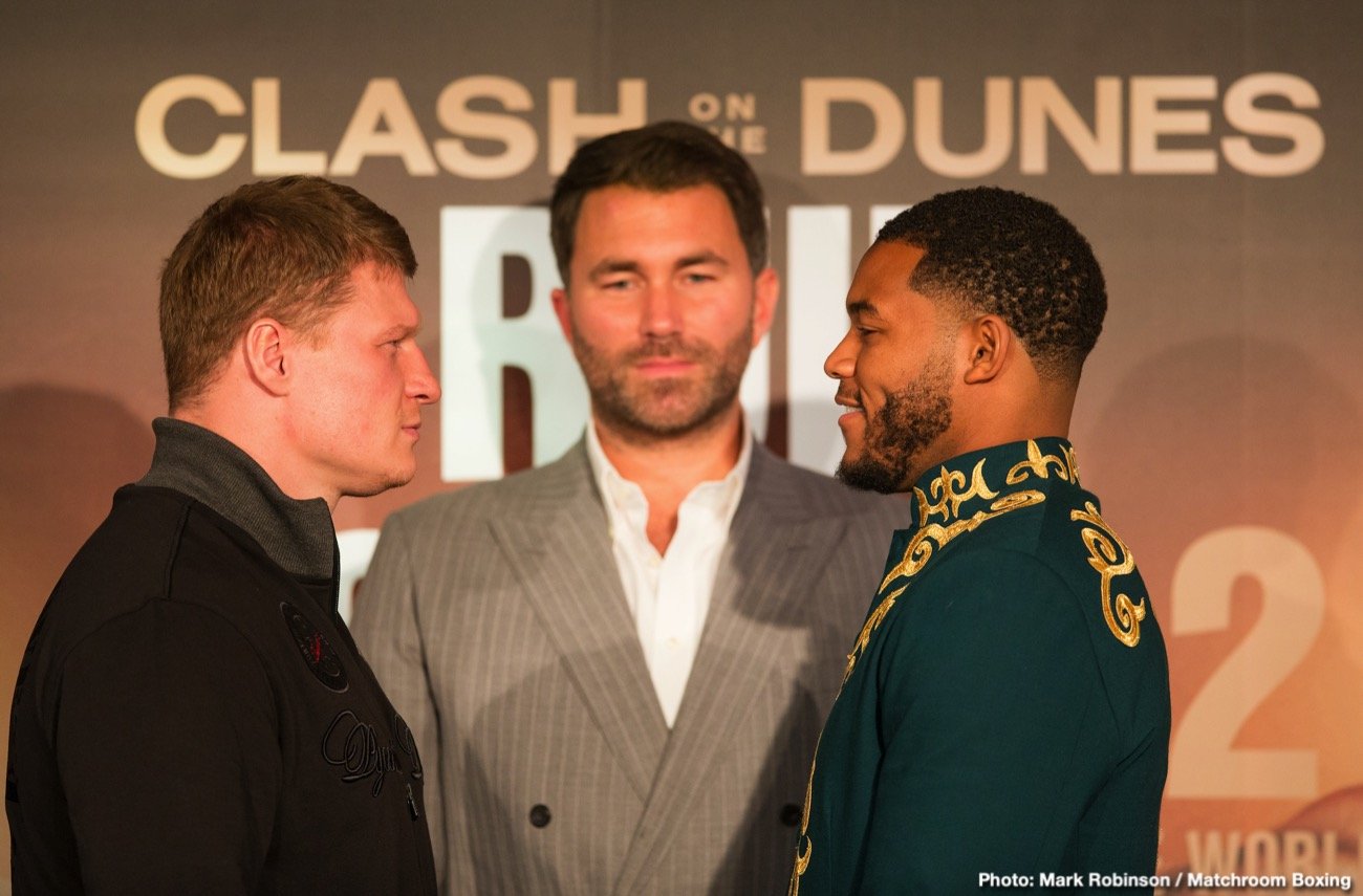 Povetkin - Hunter, Whyte - Wach, Hrgovic - Molina Press Conference Quotes