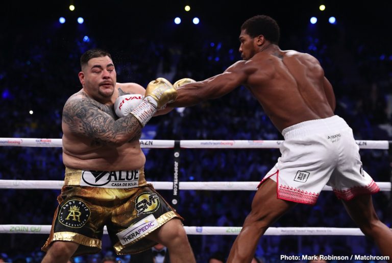 Andy Ruiz Sr. on Dillian Whyte: I want my son to beat s*** out of him