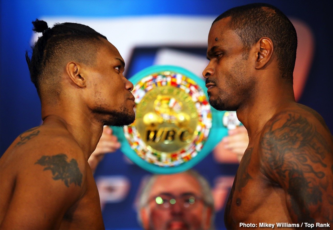 Eleider Alvarez vs Michael Seals - Weigh In Results & Photos