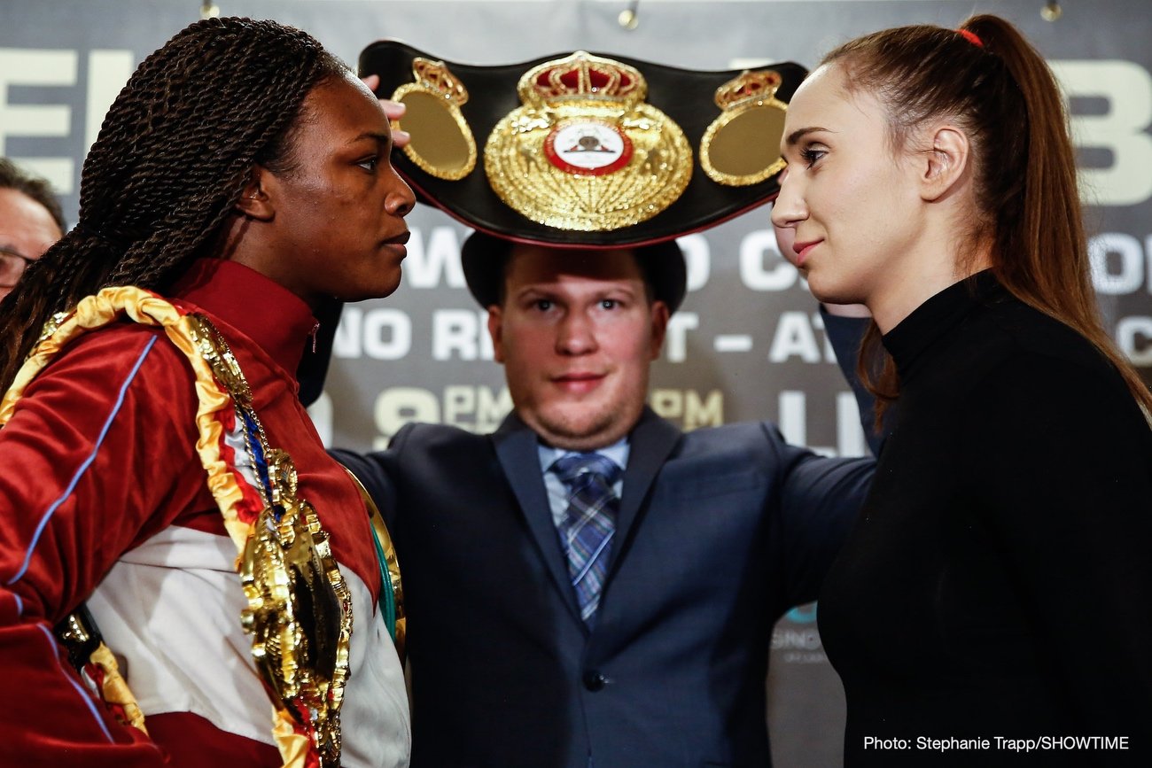 Claressa Shields and Ivana Habazin final press conference quotes