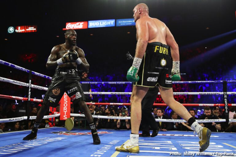 Tyson Fury warning Deontay Wilder what's in store for him in trilogy match