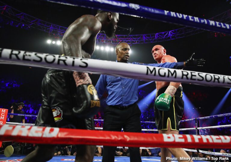 Tyson Fury says Deontay Wilder annihilates the other heavyweights in the division