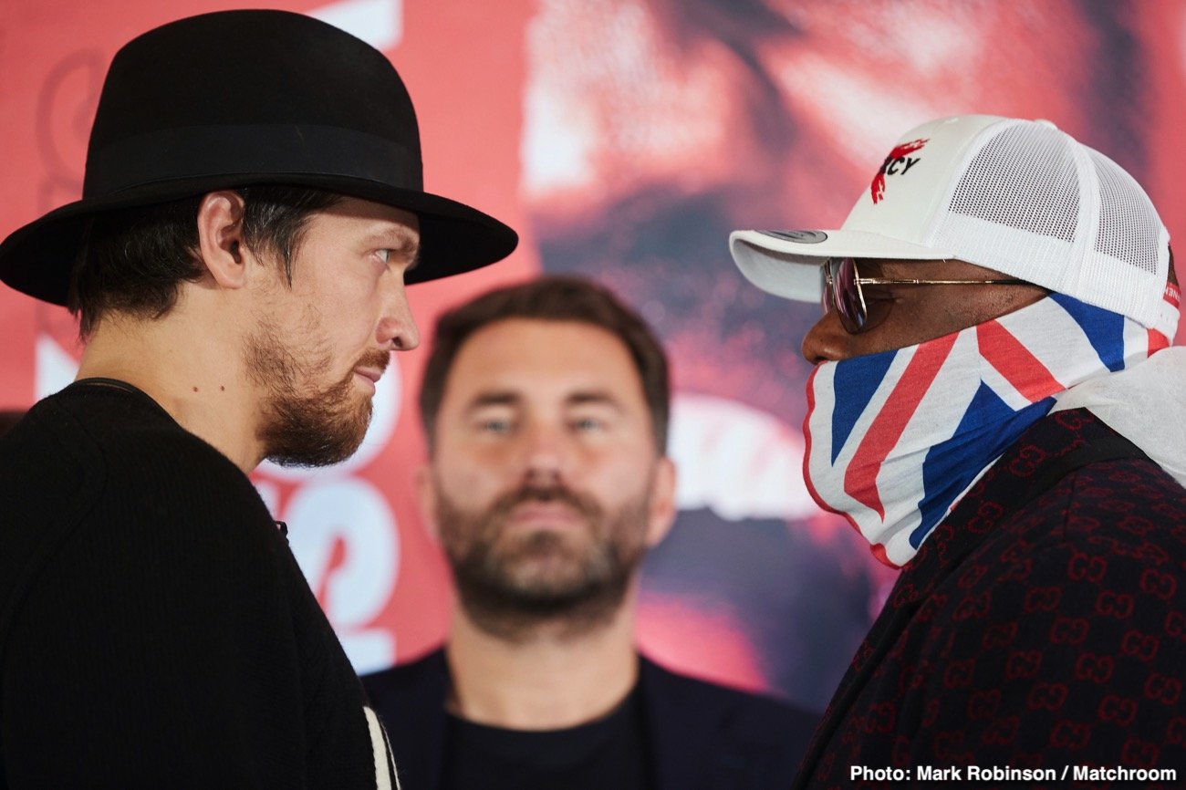 Usyk / Chisora London press conference quotes