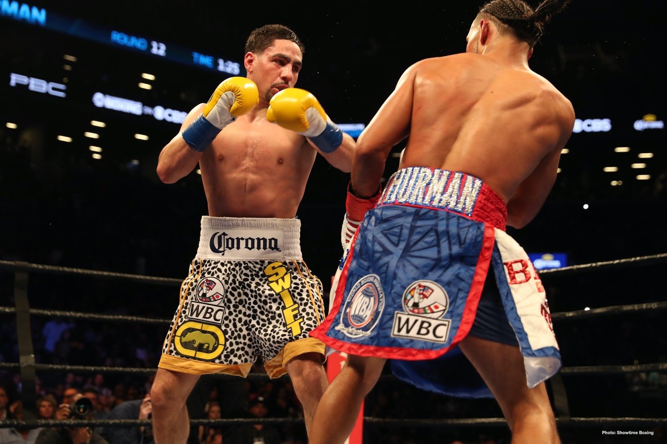 Errol Spence Jr and Danny Garcia on Nov.21